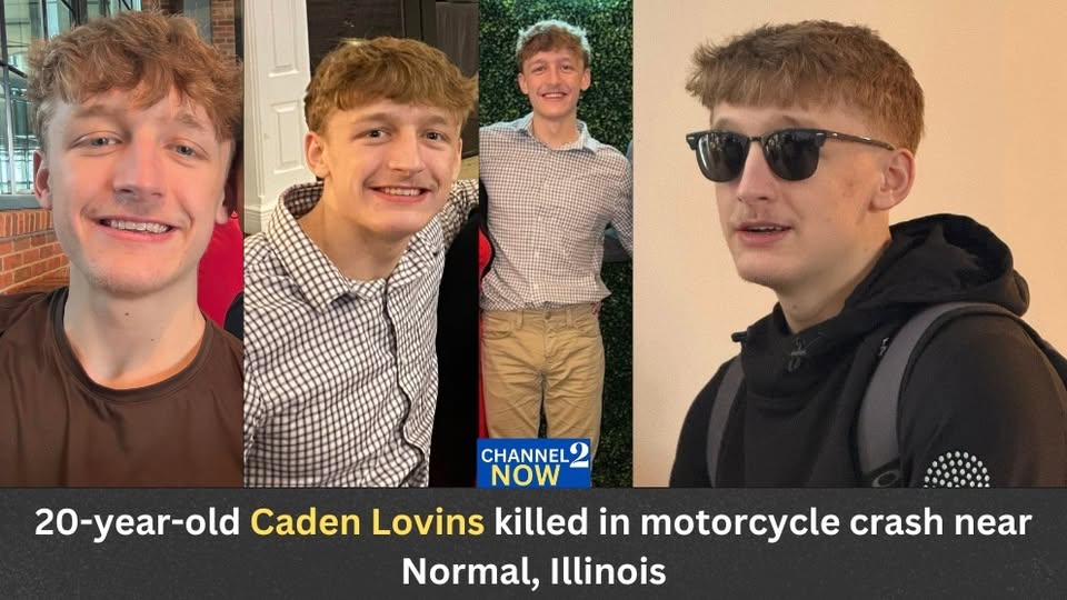 🕊️ Caden Lovins Remembered After Fatal Motorcycle Crash Near Normal, Illinois