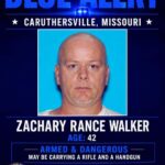 🚨 Missouri Blue Alert Issued After Officer-Involved Shooting in Caruthersville; Armed Suspect Still at Large