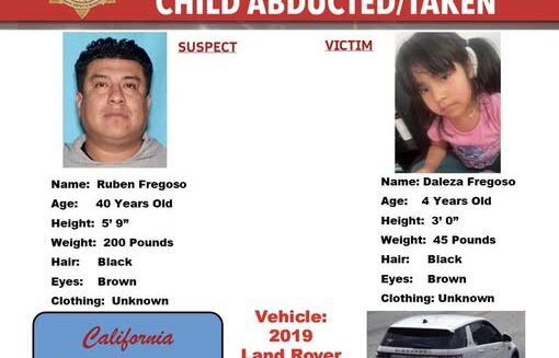 Daleza Fregoso Missing News: Amber Alert Issued for 4-Year-Old Reportedly Abducted in Los Angeles