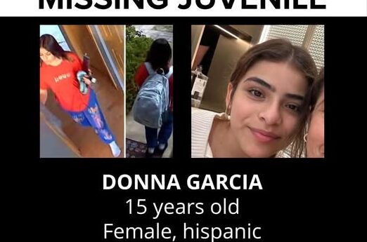 Huntley Police Search for Missing Teen Donna Garcia: Last Seen Friday Near Golden Gate Avenue.