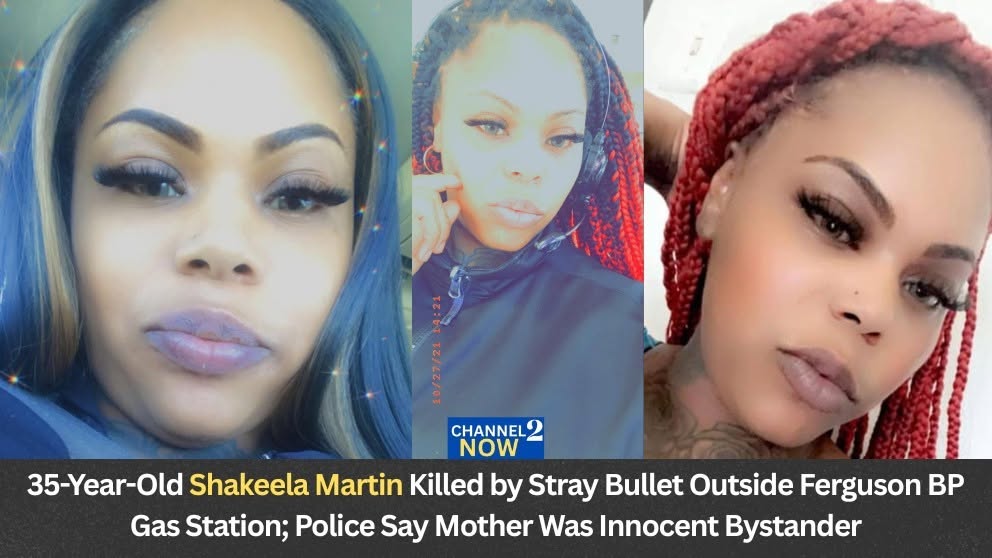 Shakeela Martin Obituary: 35-Year-Old Mother Fatally Struck by Stray Bullet Outside Ferguson BP Gas Station