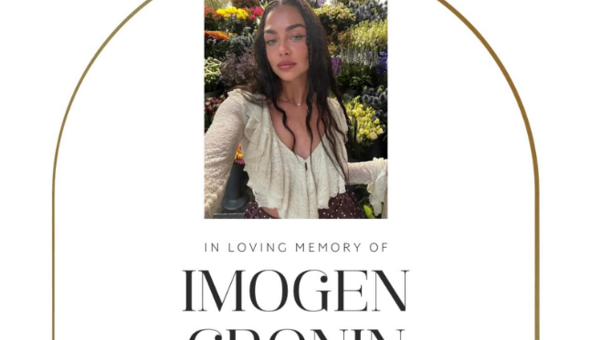 Imogen Cronin Oxford, England Obituary, Cause of Death: Family and Friends Mourn the loss of Imogen Cronin
