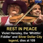 Violet Hensley Obituary: Beloved ‘Whittlin’ Fiddler’ and Silver Dollar City Icon Dies at 109, Leaving Behind a Remarkable Legacy