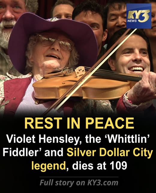Violet Hensley Obituary: Beloved ‘Whittlin’ Fiddler’ and Silver Dollar City Icon Dies at 109, Leaving Behind a Remarkable Legacy
