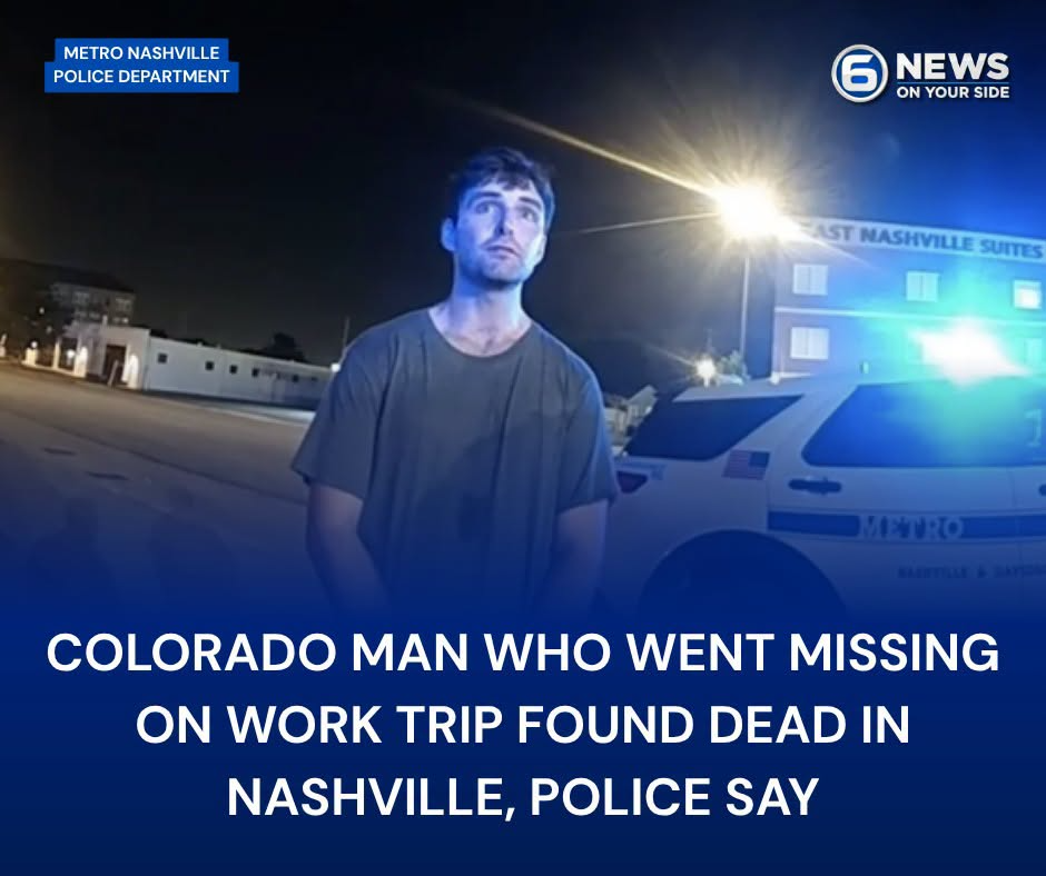 Conor Anderson Missing, Death: Colorado Man Found Dead After Disappearing During Tennessee Work Trip