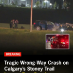 Calgary Stoney Trail Crash: Four Killed and Four Injured in Wrong-Way Collision