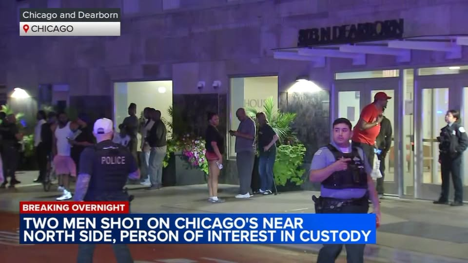 Two Critically Injured in Near North Side Chicago Shooting