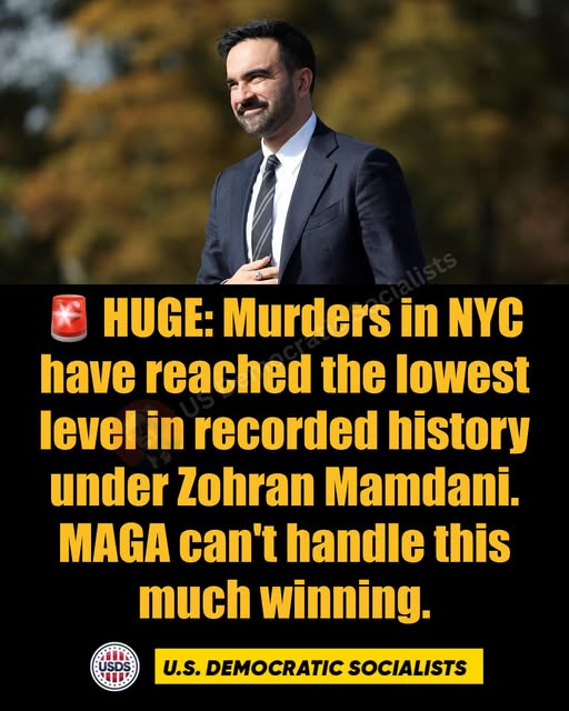 Zohran Mamdani NYC Crime Update: New York Records Historic Low in Murders, Shootings, and Major Crime in 2026