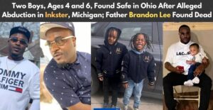 Two Inkster Boys Found Safe in Ohio After Alleged Abduction; Father Found Dead