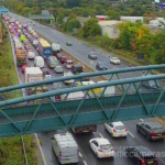 Serious Motorcycle Crash on M27 in Hampshire Forces Lengthy Closure Between Junctions 9 and 12