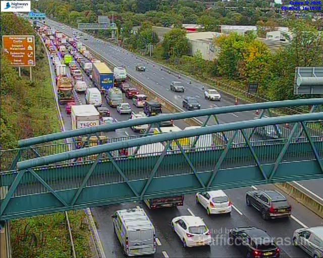 Serious Motorcycle Crash on M27 in Hampshire Forces Lengthy Closure Between Junctions 9 and 12